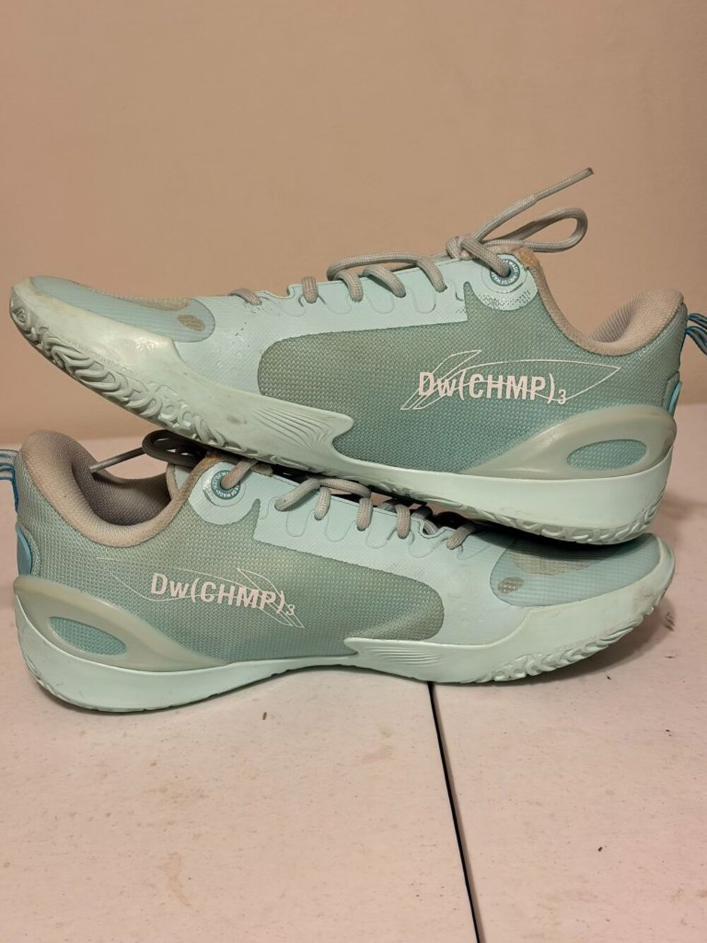Li-Ning Way of Wade 808 3 'Chemical Reaction' Green Sneakers ABPT043-11 Size 8.5